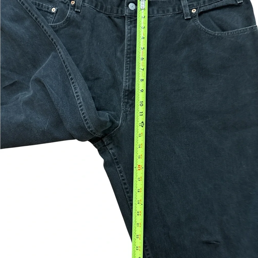 Vintage Levi’s 560‎ Men’s Size 46x32 Black Denim Tapper Leg Y2K Faded Red Tab